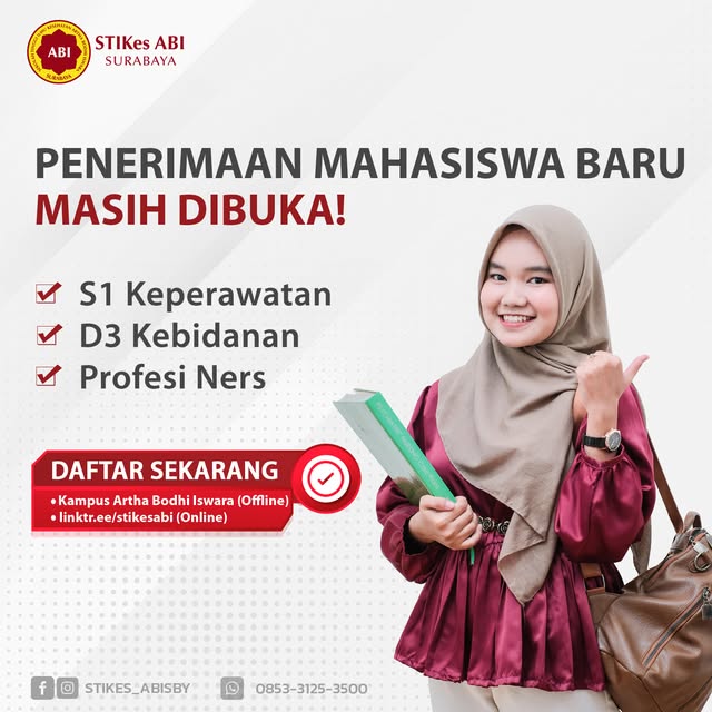 Penerimaan mahasiswa baru STIKES ABI masih dibuka